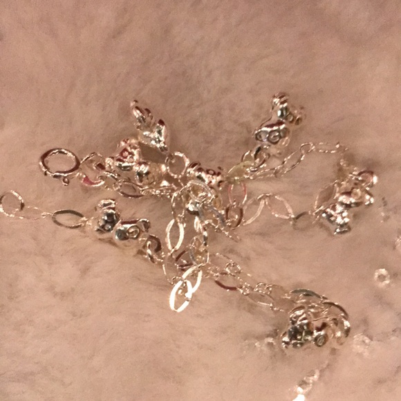 Sterling Silver Anklet - Picture 9 of 12